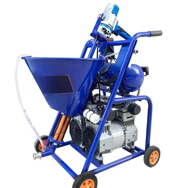 

Fireproof Wall Spraying Machine Automatic Putty Powder Polyurethane JS Real Stone Paint Cement Slurry