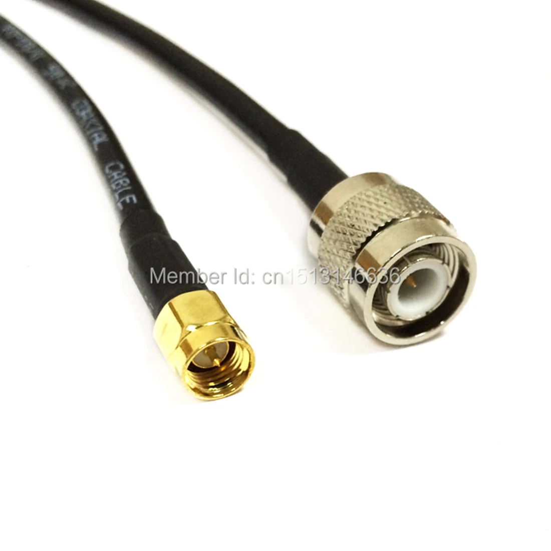 New Modem Coaxial Cable SMA Male Plug  Connector Switch TNC  Male Plug Connector RG58 Cable Pigtail 50cm  20