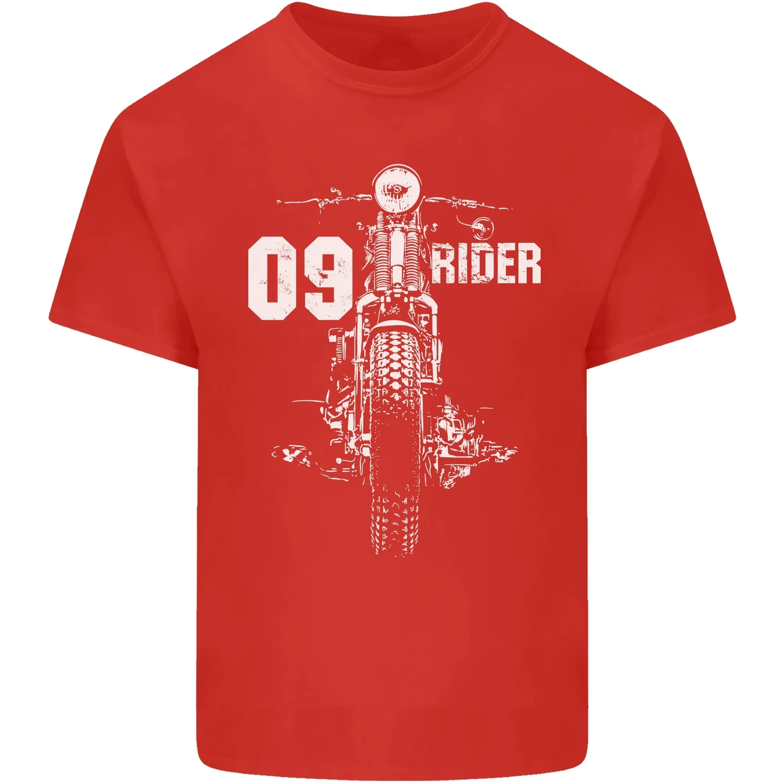 Motorcycle 09 Rider Motorcyclist T-Shirt 100% Cotton O-Neck Short Sleeve Summer Casual Mens T-shirt Streetwear