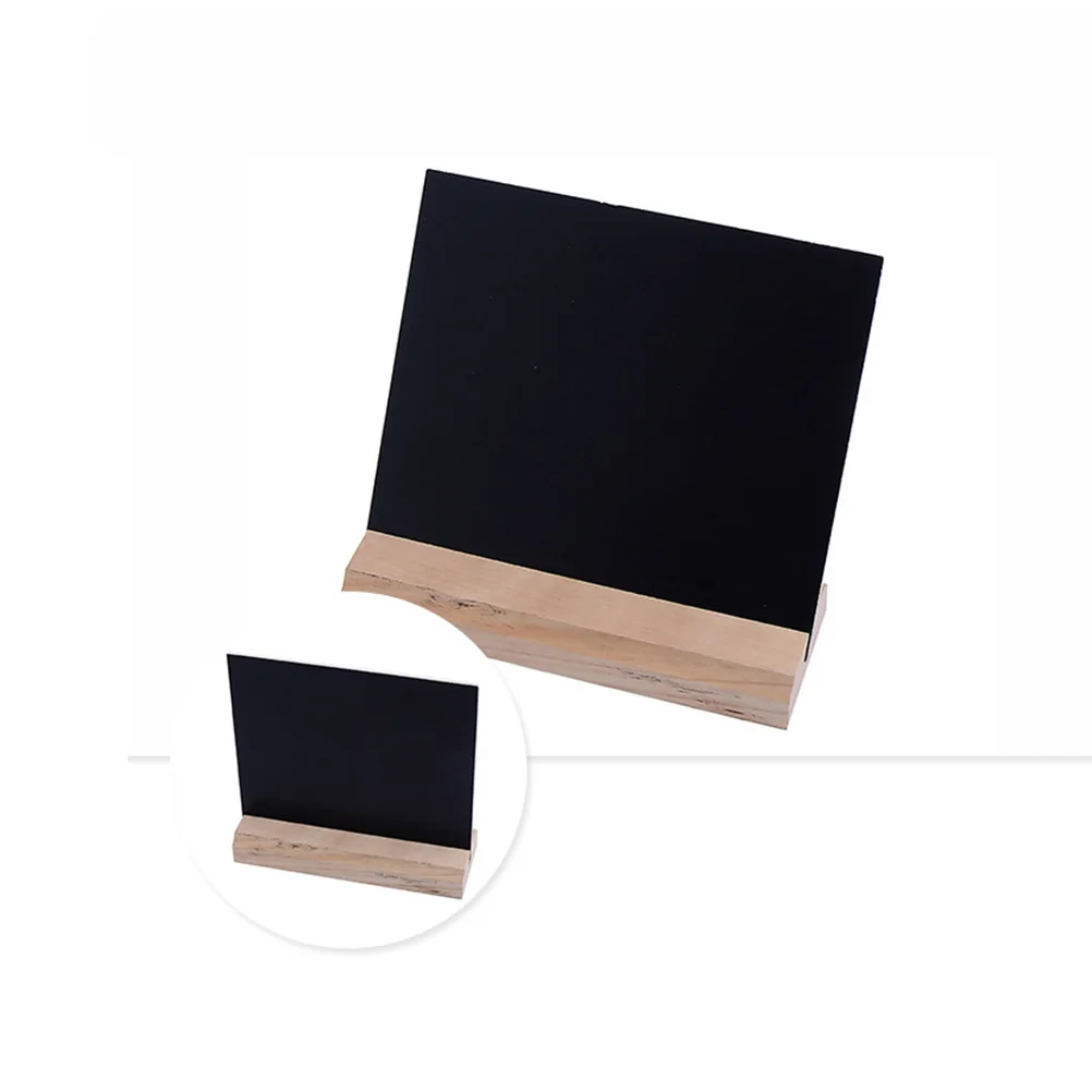 

Mini Chalkboard Wooden Base Small Blackboard Tabletop Blackboard for Wedding Christmas Gift Kids Crafts