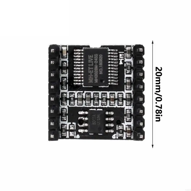 Y88B 3PCS Embedded MP3 Player Module Track Folder Management MP3 Player Module