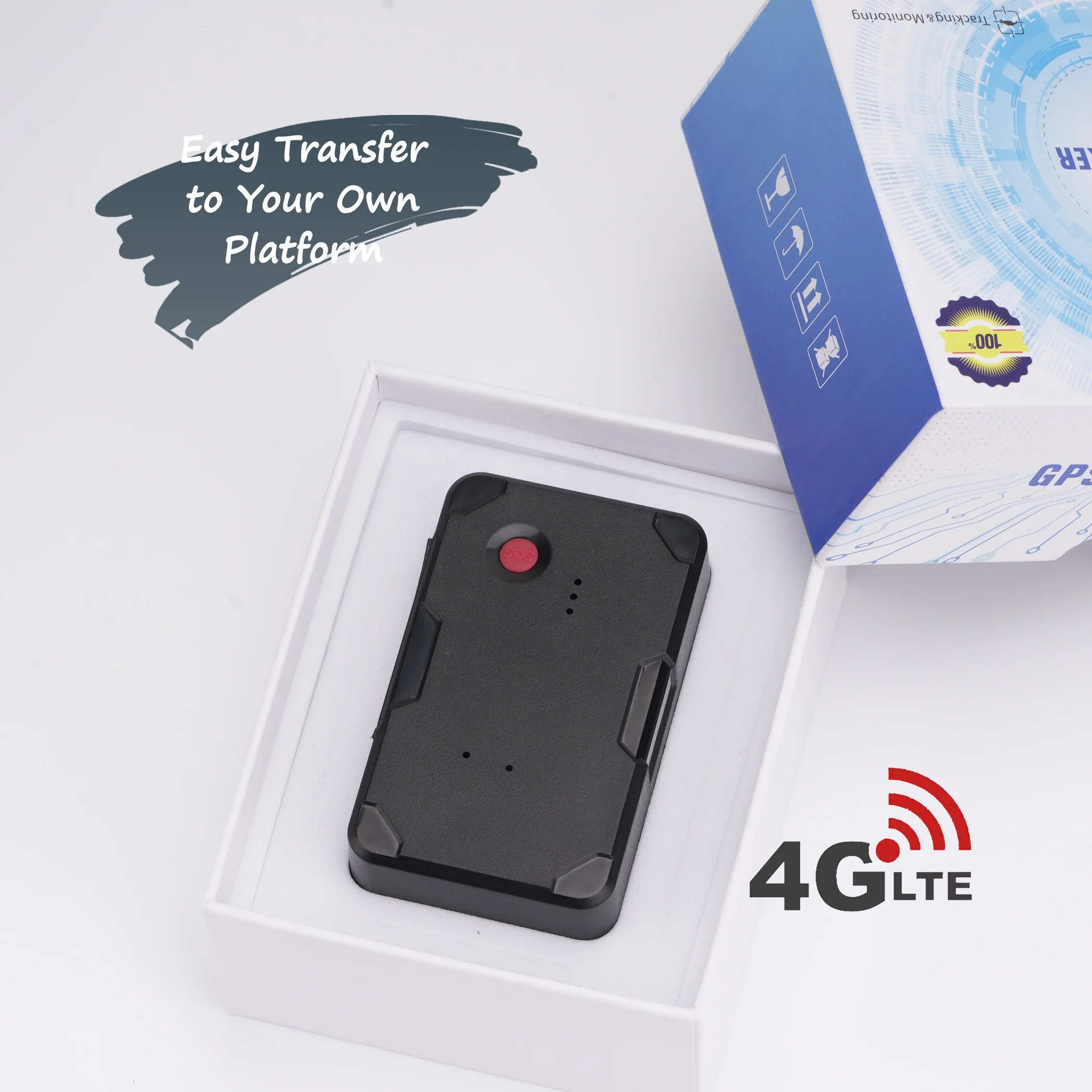 4G Global version Portable Car GPS Tracker Magnetic with 1200-6000mAh  Battery on Vehicle Sharing GF07 GF-09 GF22 GF21 Protocol