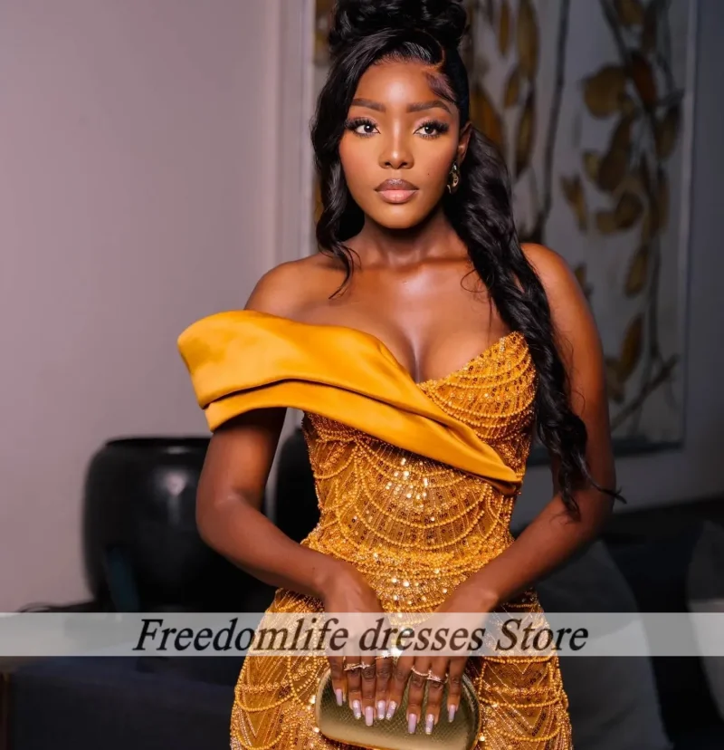 Adoration Beading Sequins Prom Dresses 2026 Mermaid Party Dress For Girls Luxury V Neck Evening Gowns Robes De Gala Customized