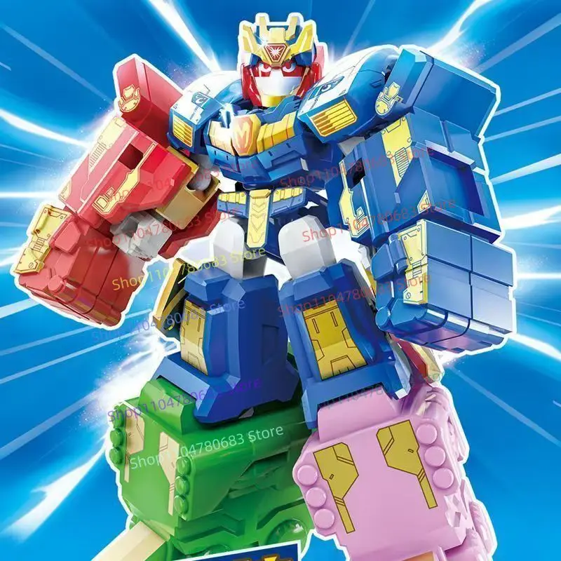 新シリーズ 組み立て式アクションフィギュア Vol. 1: エレクトロキングモデル - 可動式アクションフィギュア、アニメ漫画玩具、装飾ギフト