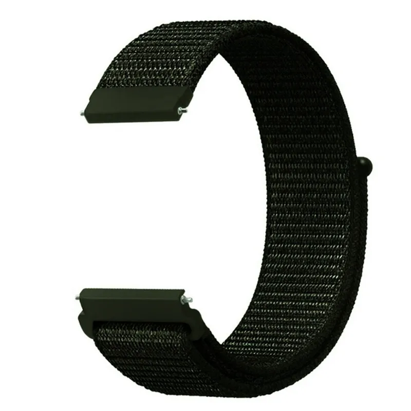 Nylon Loop Strap For Garmin Venu 3 2 2s Sq Forerunner 245 55 Smart Watch Band Replaceable For Garmin Vivoactive 5 4 4s 3 Correa