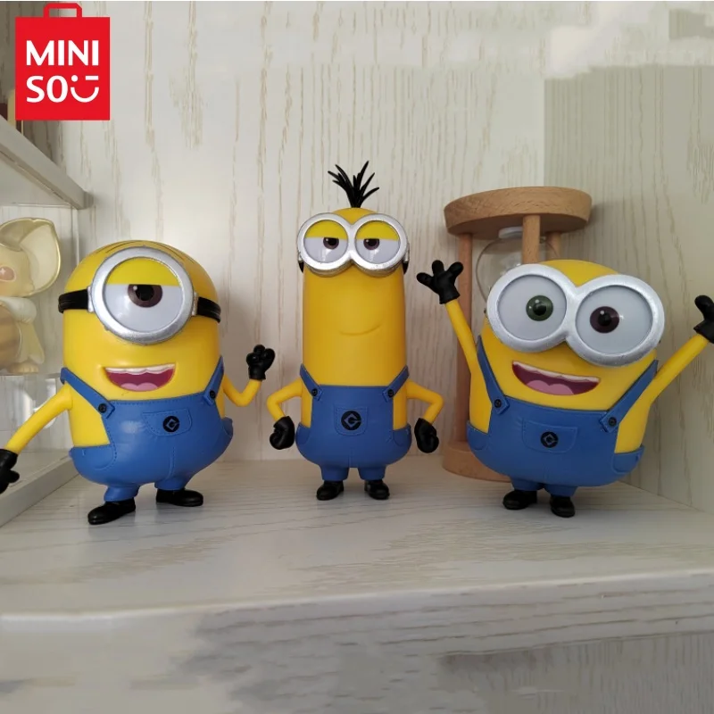 Cute Minions Toy Cartoon Despicable Miniones Miniature Figurines Anime Action Figure Collection Model Toys Children Toy Gifts