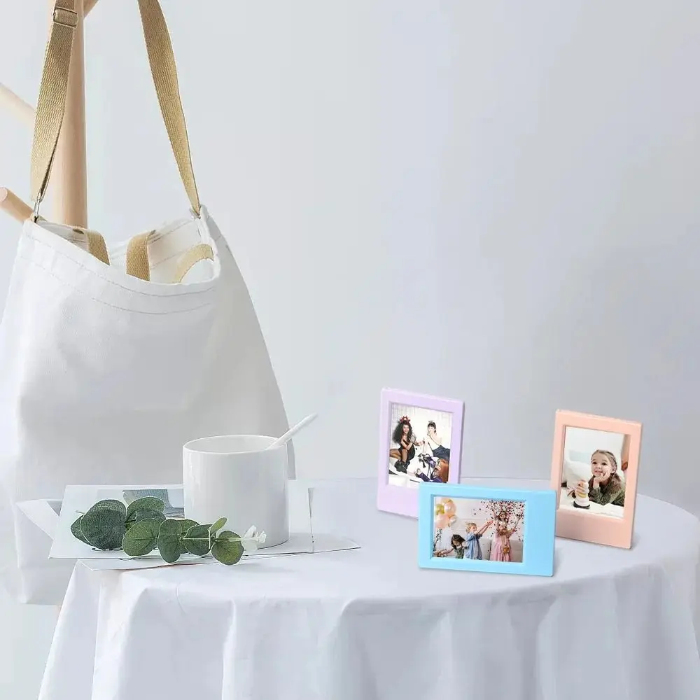 Fujifilm Instax mini 3 inch Photo Frame Art Photo Display Vertical Instant Film Camera Colorful Desktop Decor Picture Holder