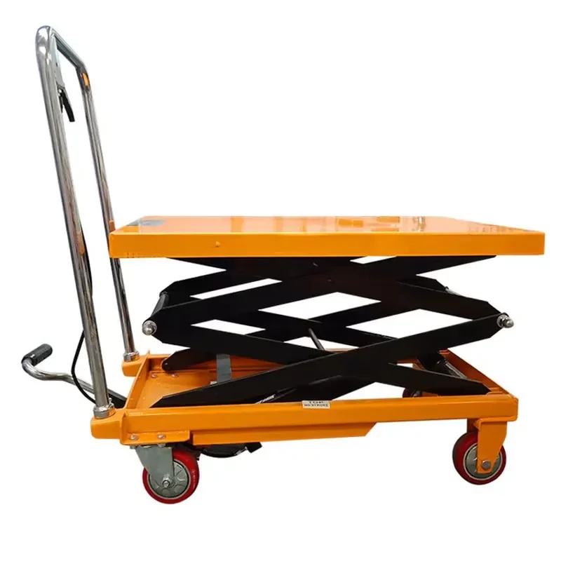 Portable Table Lift Jack Cart Adjustable Cheap Hydraulic Scissor Lift Table