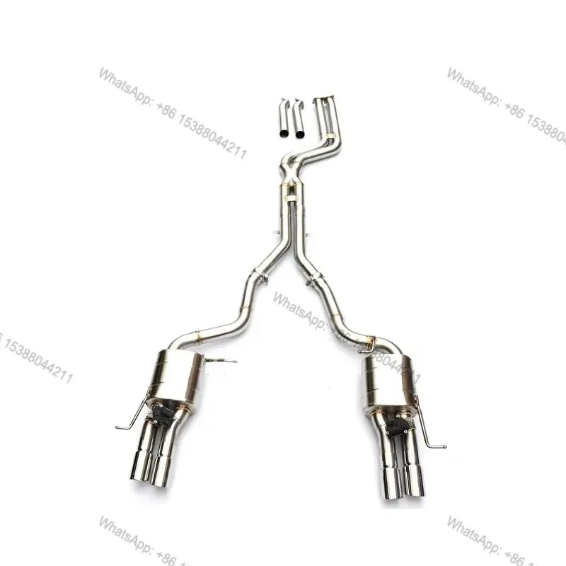 Hot Sale SYPES Car Valvetronic Exhaust System Pipe for Z4 E89 2.0T/3.0T Catback Valved Muffler SS 304 Stainless