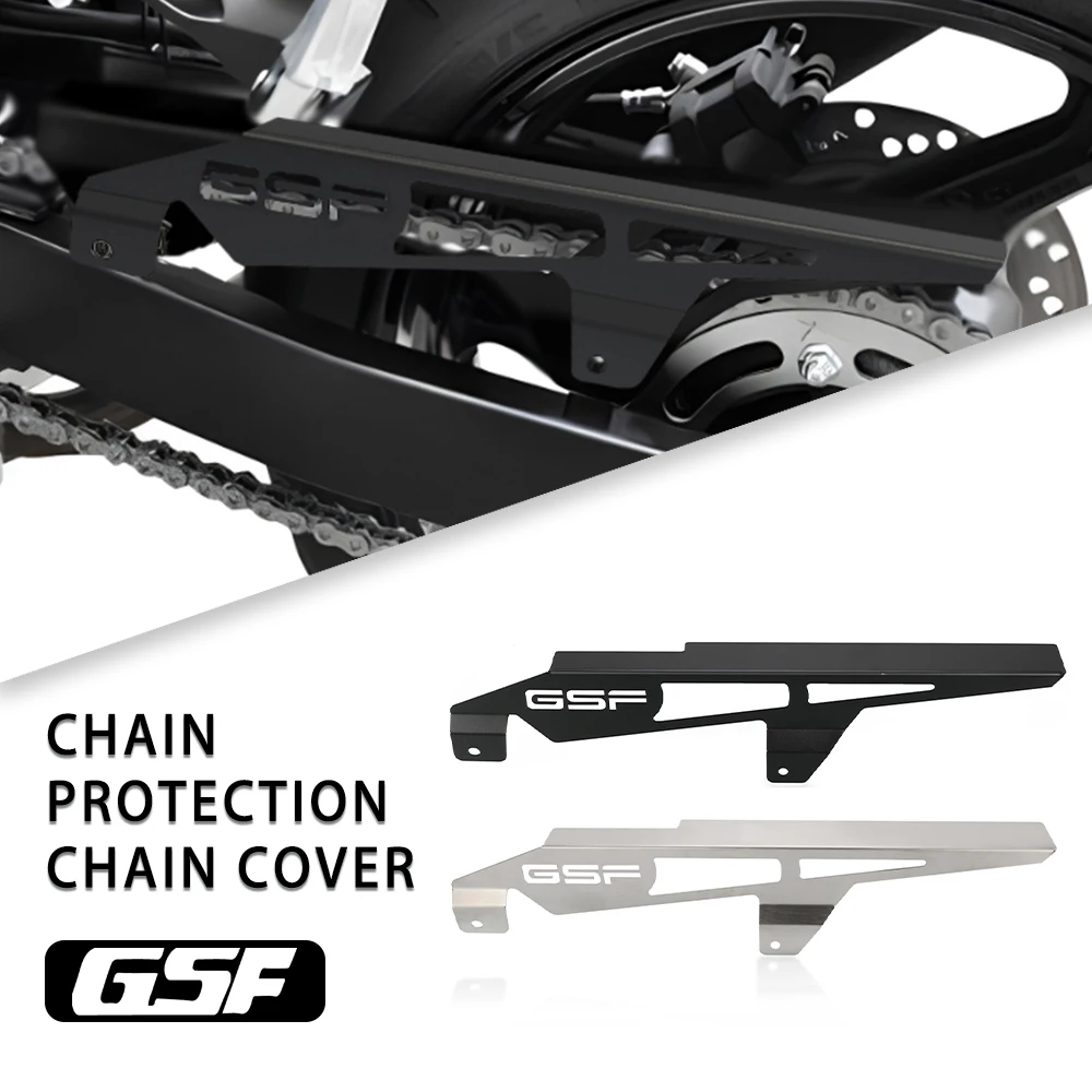 

FOR SUZUKI GSF600 GSF1200 GSF1250 Bandit/S GSF 600 1200 1250 BANDIT S Motor Belt Guard Cover Protector Chain Decorative Guard
