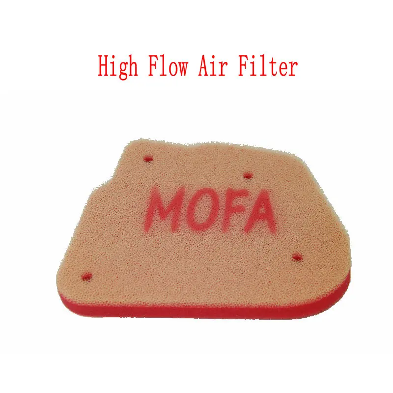 Hot Sales Really High Flow Sponge Air Filter Cleaner For Yamaha ZUMA WY BWS 50 WY50 BWS100 4VP-E4451-00 Apply Original Assembly