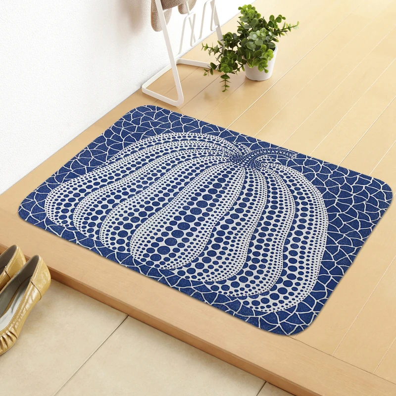 Entrance Door Mat K-Kusamas Outdoor Entrance Doormat Rug for Bedroom Living Room Floor Carpet Modern Home Decoration Bathmat