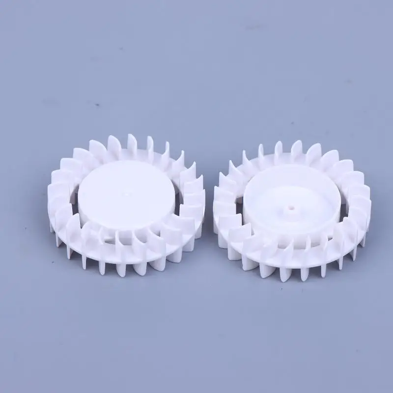 1/5 قطعة دفاعات مروحة Turbofan محرك الطرد المركزي شفرة مروحة لتعليق الرقبة مروحة مجفف الشعر محرك الثلاجة #4