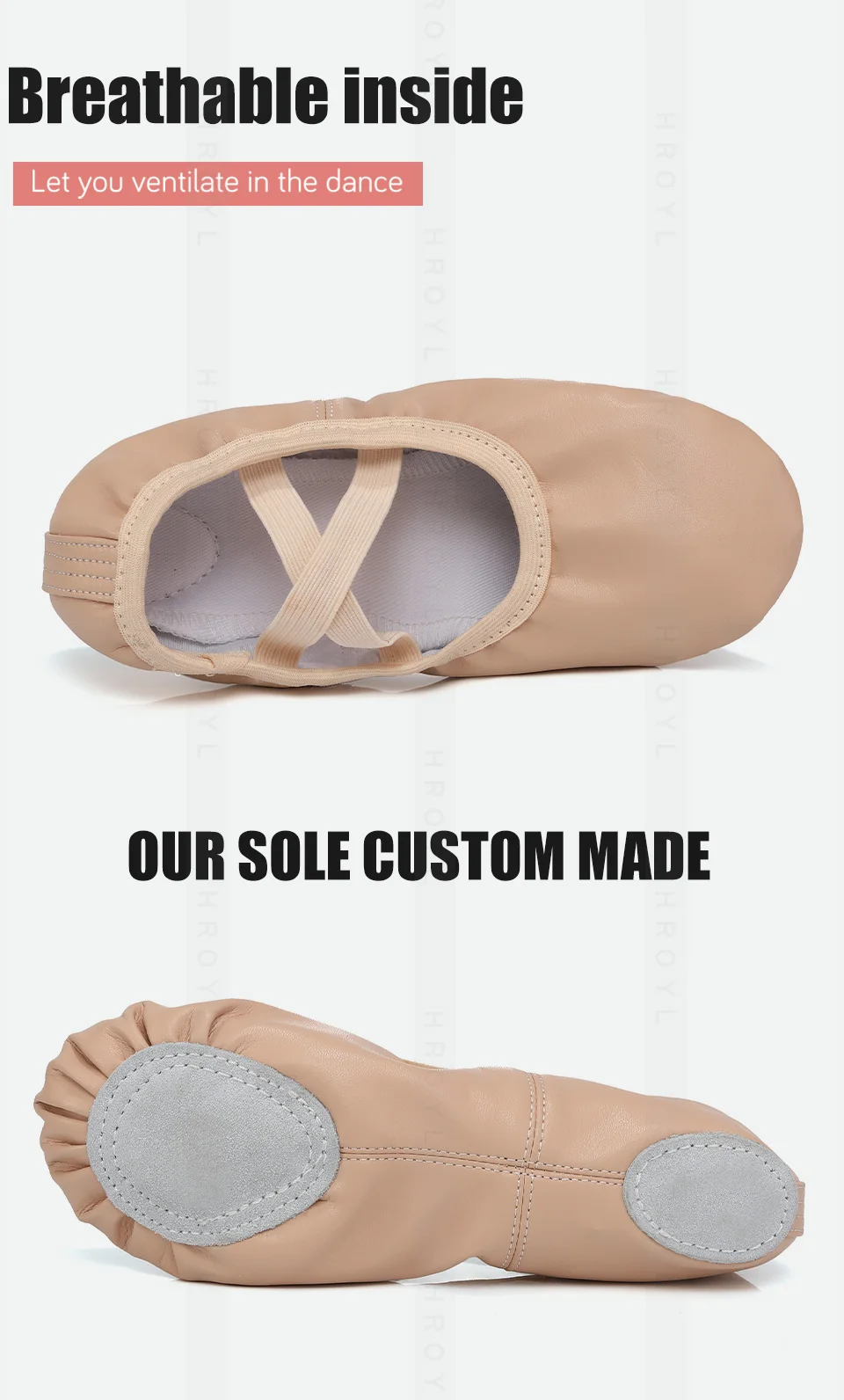 Ballett Tanzschuhe Mädchen Frauen Ballett Tanzschuhe Wohnungen für Damen Damen Ballett Hausschuhe Schuhe Salsa Praxis Trainingsschuhe – Detail 6