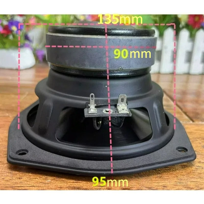 SOTAMIA 1 個 6 インチサブウーファー 4 オーム 100 ワットロングストロークラバーエッジブラックゴールド炭素鋼ボディサブウーファースマート Bluetooth スピーカー