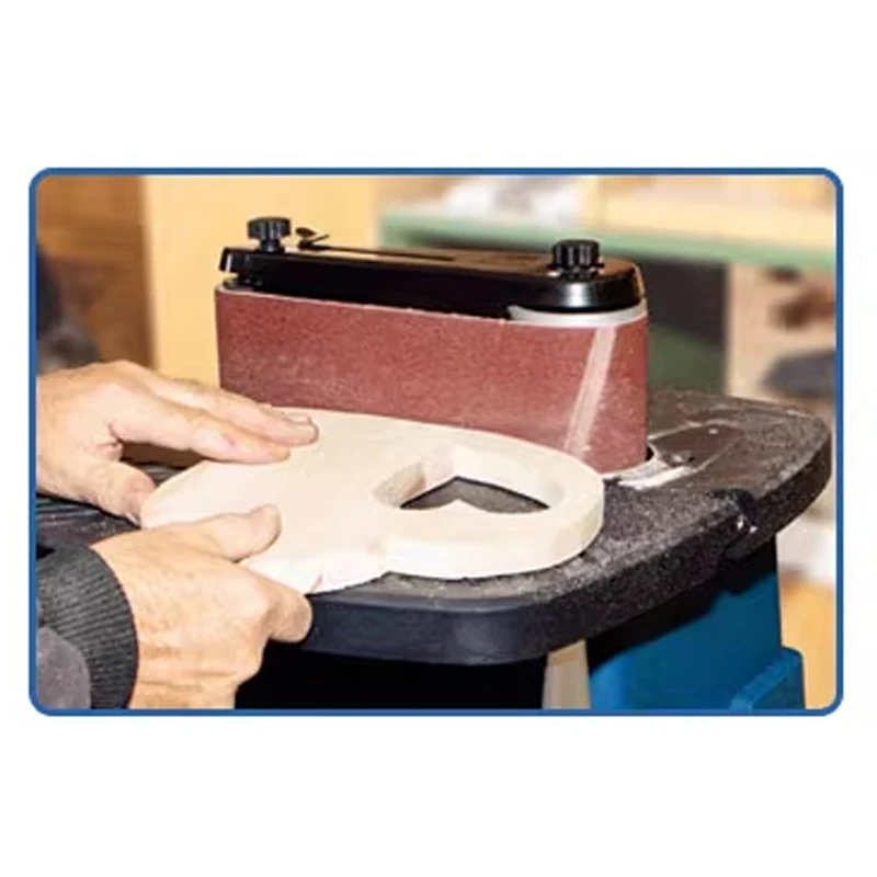 

Multi Function Belt Grinder Shaft Type Precision Polishing Equipment Woodworking Metal Rust Removal All In One Machine