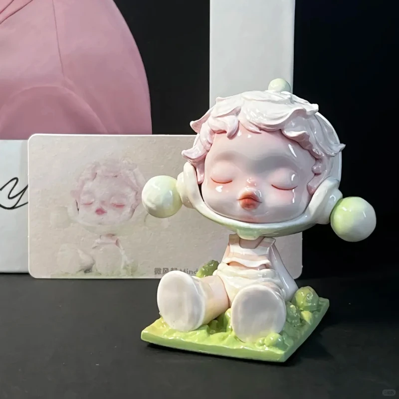 البوب مارت Skullpanda سلسلة الدفء صندوق أعمى اللعب Kawaii أنيمي عمل الشكل Caixa Caja مفاجأة صندوق غامض دمى الفتيات هدية #5