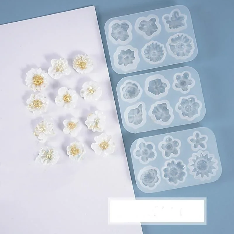 

3D силиконовые формы для цветов, помадка, ремесло, торт, конфеты, шоколад, сахар, ледяная выпечка, инструмент для выпечки, форма для мыла, украшение для торта