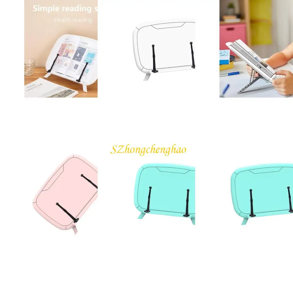 

Складная и регулируемая книга планшета подставка для эффективной экономии места на столе 601D