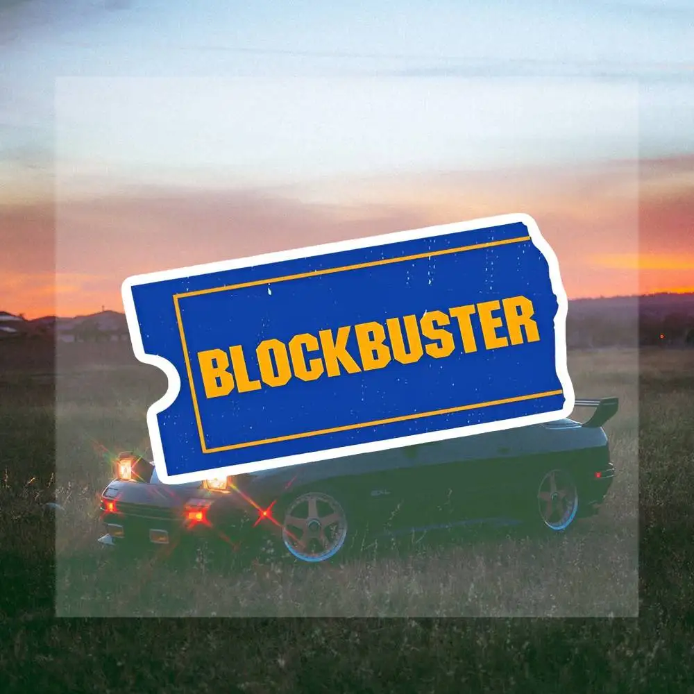 Blockbuste-r 16cm Creative Sticker Decals For Motorcycle Car Laptop Phone Case Helmet Travel Accessories