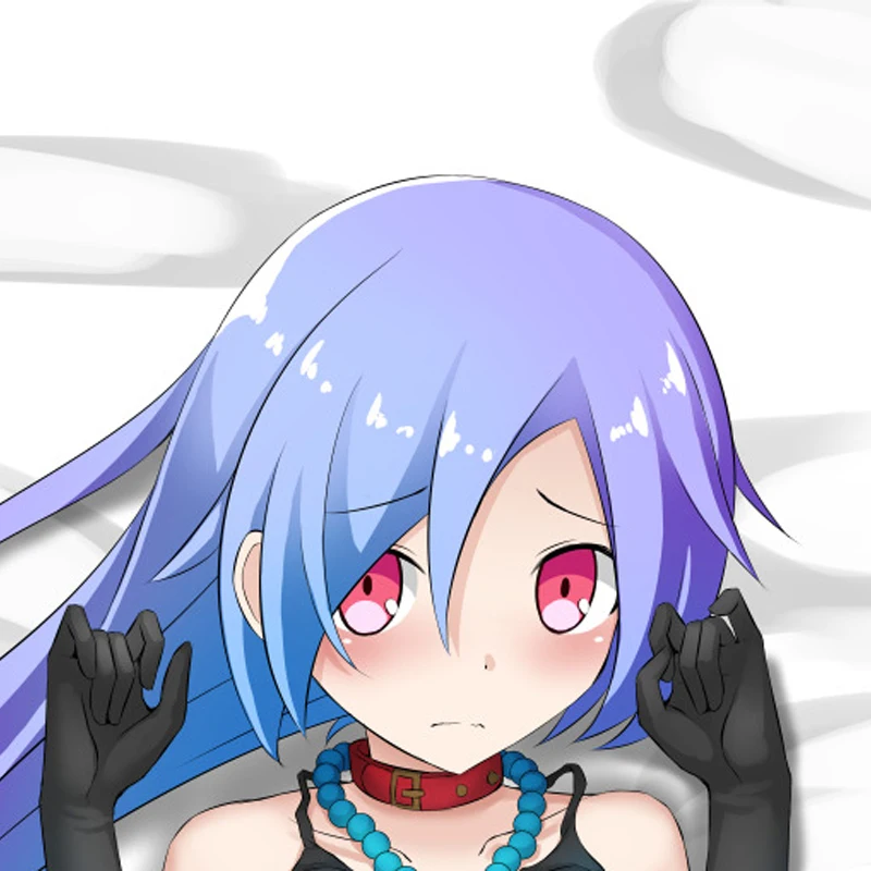 

Dakimakura Anime Pillow Cover Plutia Double Sided Print 2Way Cushion Cover Xmas Gifts