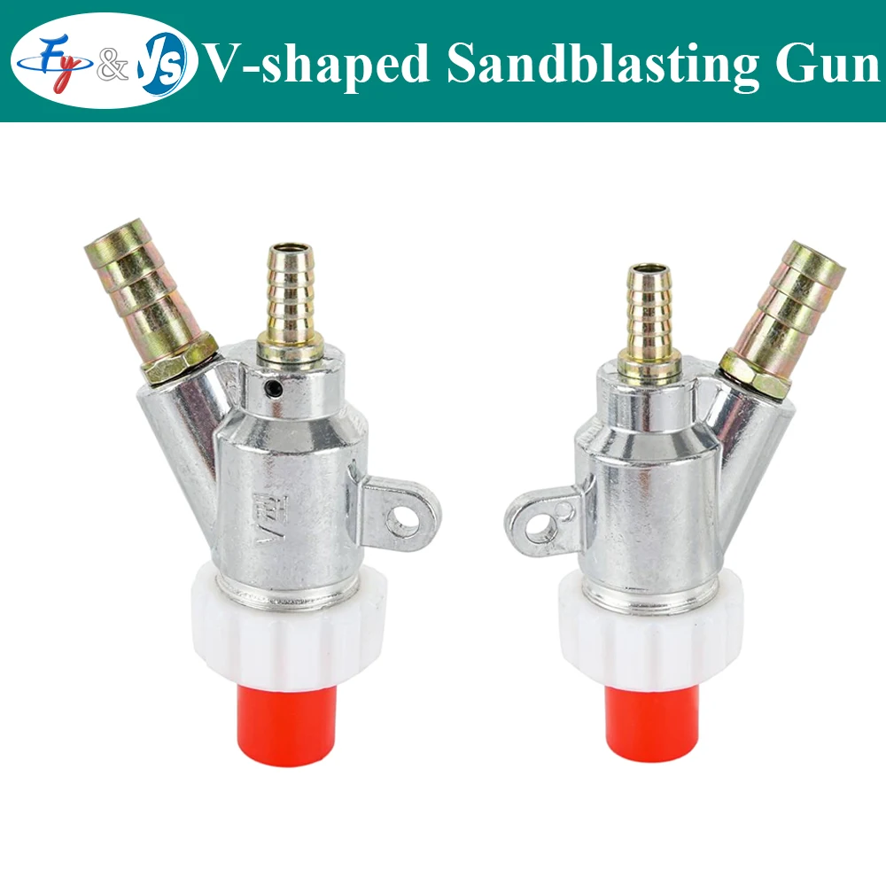 Automatic Sandblasting Machine Accessories V-type High Wear-resistant Sandblasting Gun Boron Carbide Nozzle
