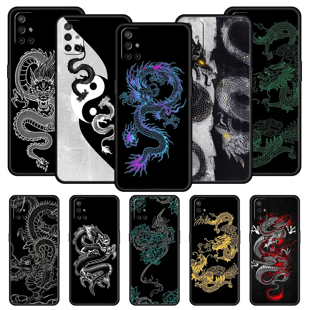 Dragon Fashion Phone Case For OnePlus 10 9 Pro 9T 10R 9R 9RT 8T 8 7 6T 7T Nord 2T CE 2 5G N200 N10 N100 Soft Silicone Cover