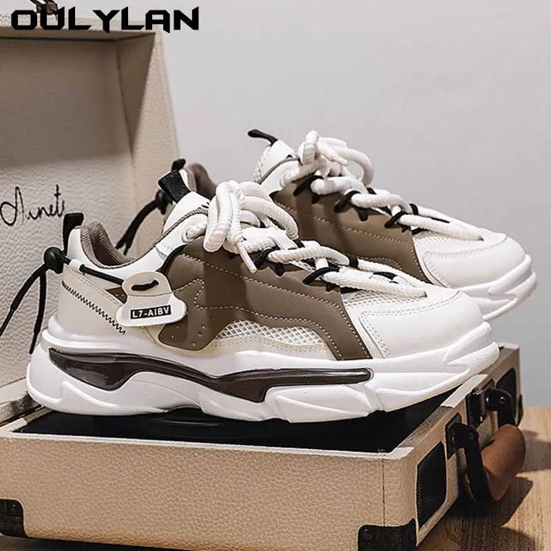 

Outdoor Walking Sneakers Adult Men 2025 New Men Running Shoes Thick Bottom Mesh Breathable Sports Casual Footwear Trending