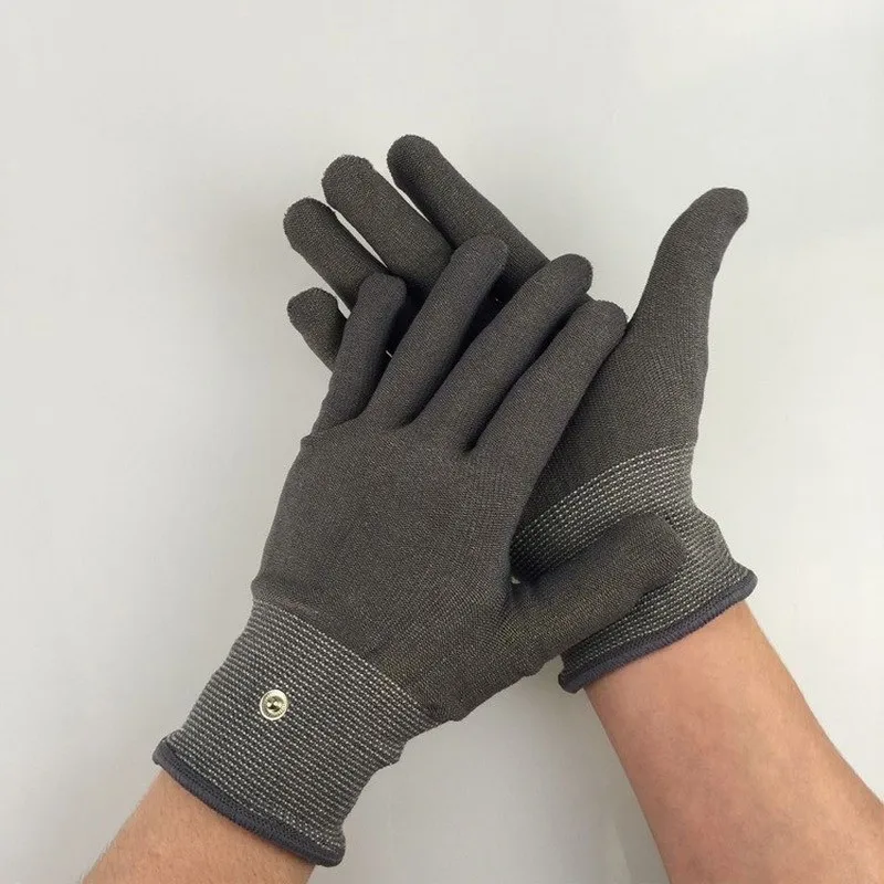 

Внешние проводящие энергетические биологические перчатки для управления телом, перчатки для физиотерапии из серебряного волокна, массажные перчатки DDS