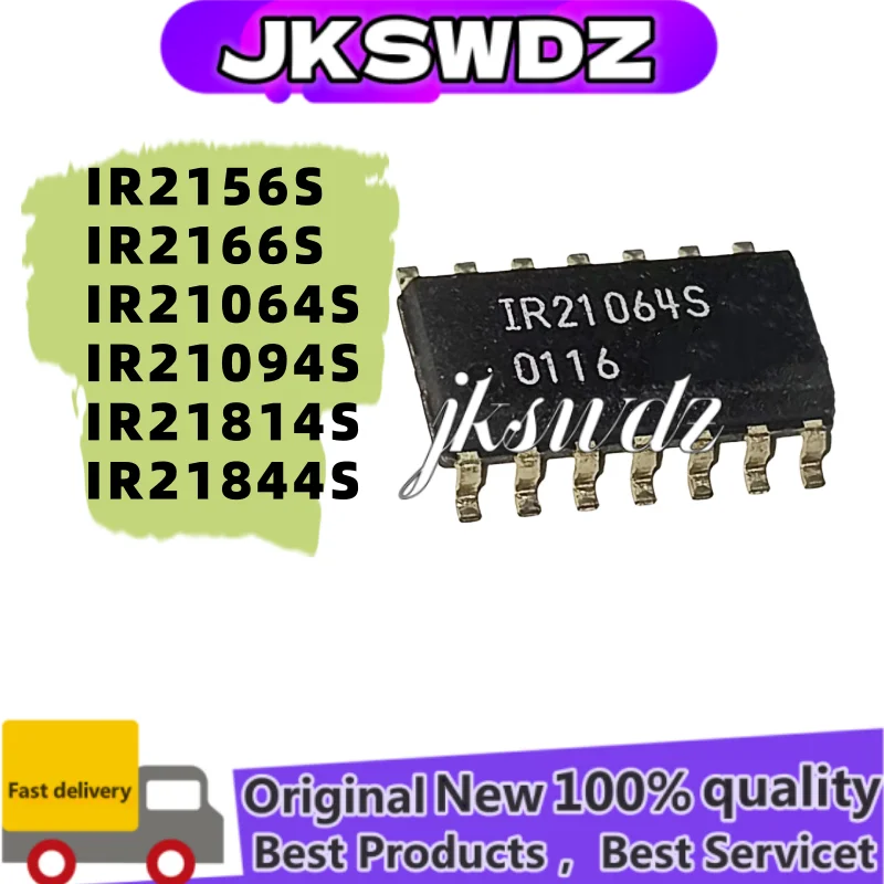 

5-10pcs NEW Original IR2156S, IR21064S, IR21094S, IR21814S, IR21844S, IR2166S, TRPBF, SOP14