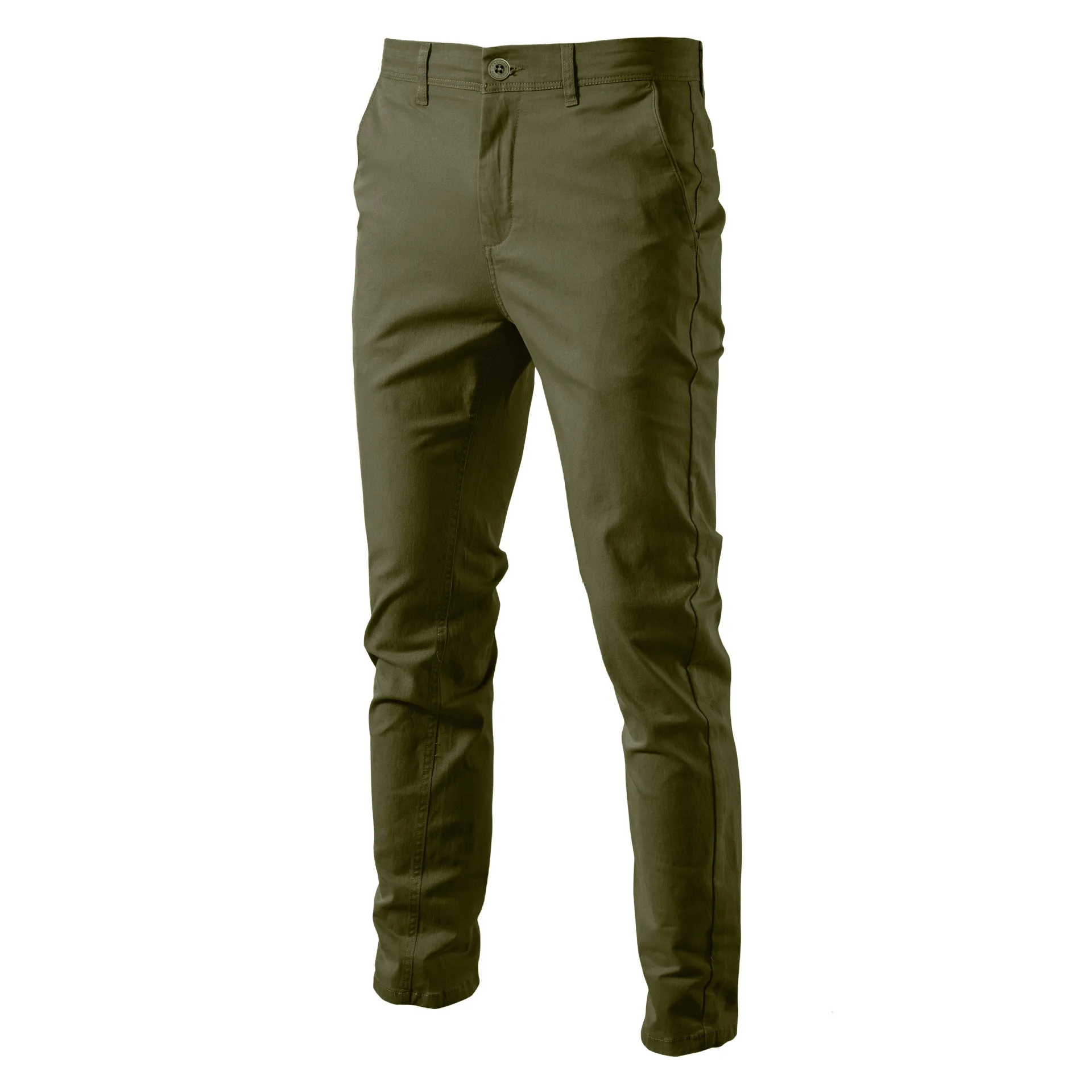 Pantalon de golf en coton respirant pour hommes, droit, décontracté, mince, vêtements de travail, jogging en plein air, printemps, automne, fjSpring