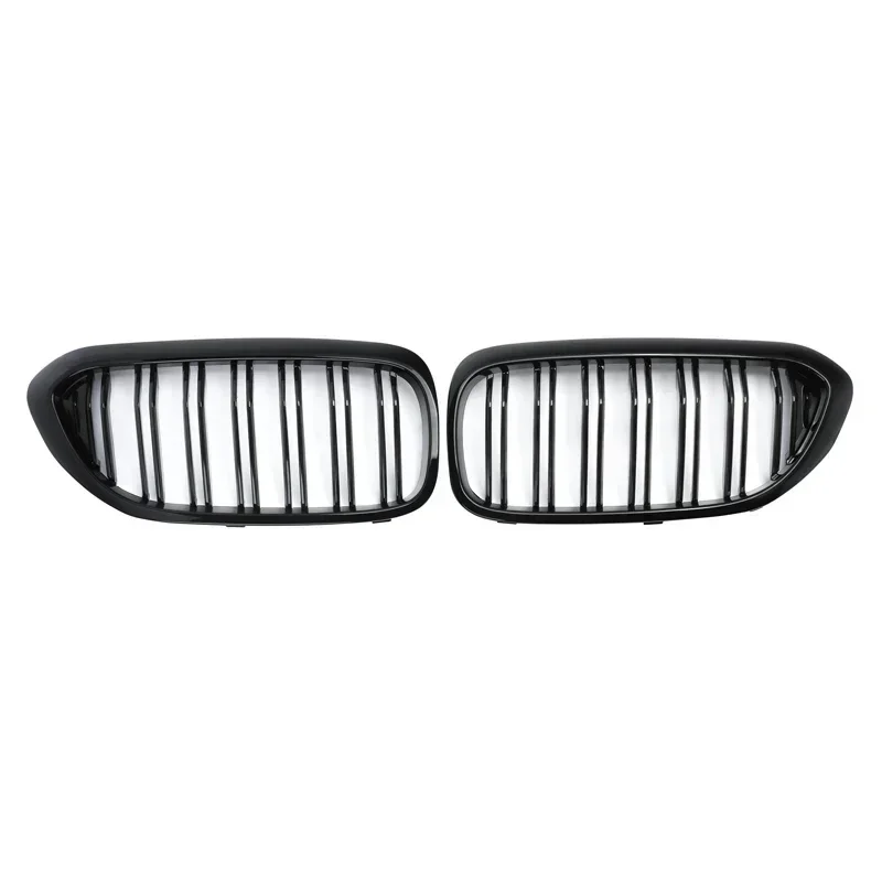 MagicKit Gloss Black Front Grilles Fit for BMW G30 G38 5 Series 2017-2020  520i, 523i, 528i, 530i, 535i, 550i, 520d, 530d etc