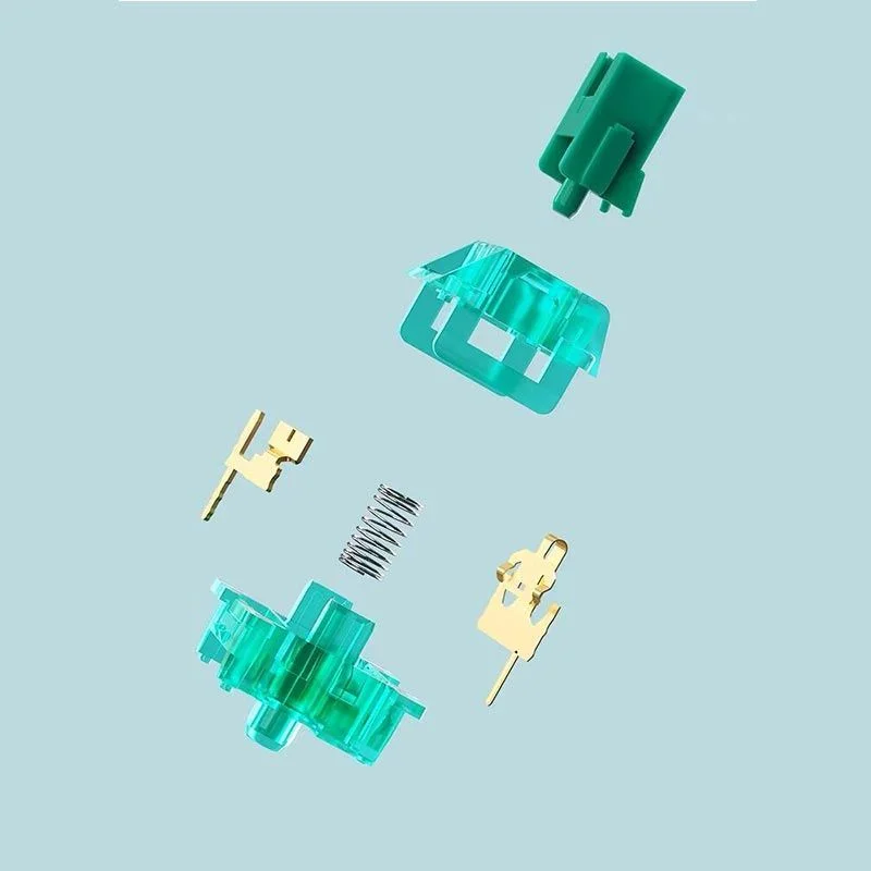 Outemu Jade Linear Switch 3PIN Mechanical Keyboard Switch Mahjong Sound Hot Plug