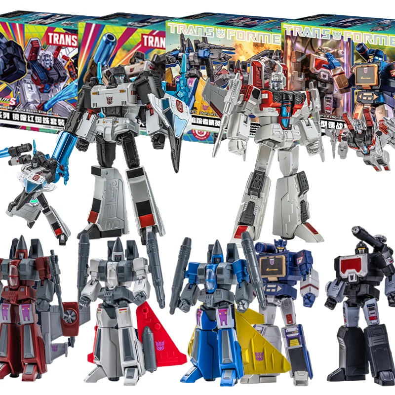 Transformateurs AULDEY X AAE Verre Brisé ‌   Megatron Optimus Prime Starscream figurines d'action Anime modèle de mobilité commune jouet cadeaux
