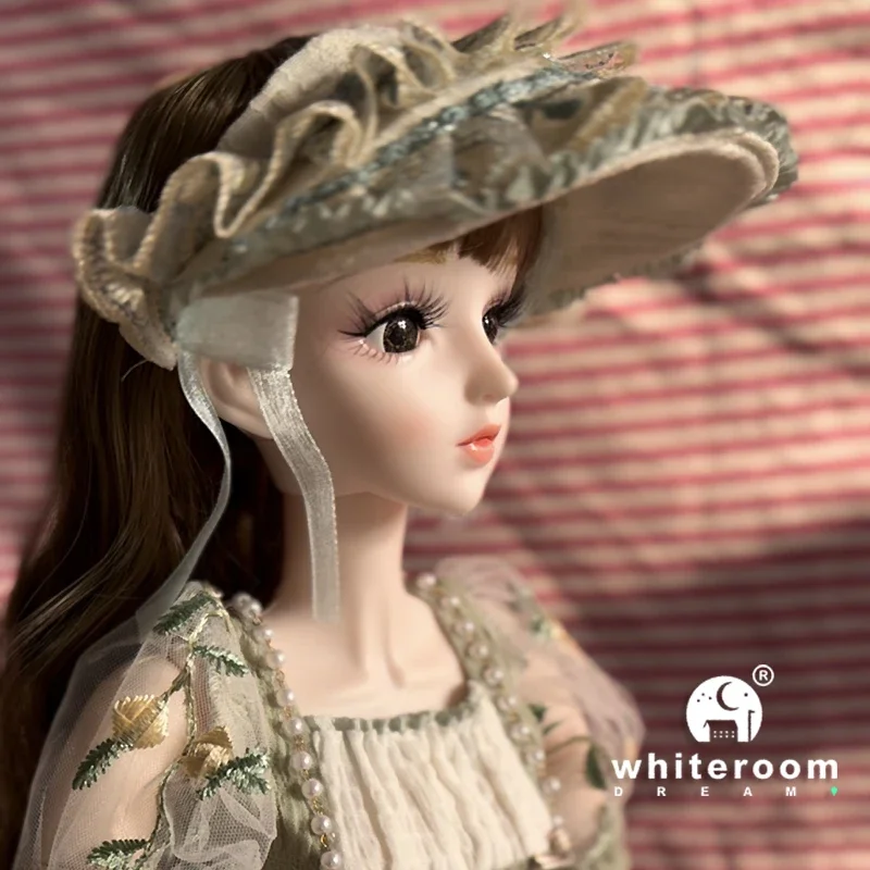 60cm Bjd Doll For Girls Toys 1/3 Dolls Ball jointed Doll Green Blue Eyes Sunflower Palace Style Dress DIY Children Birthday Gift
