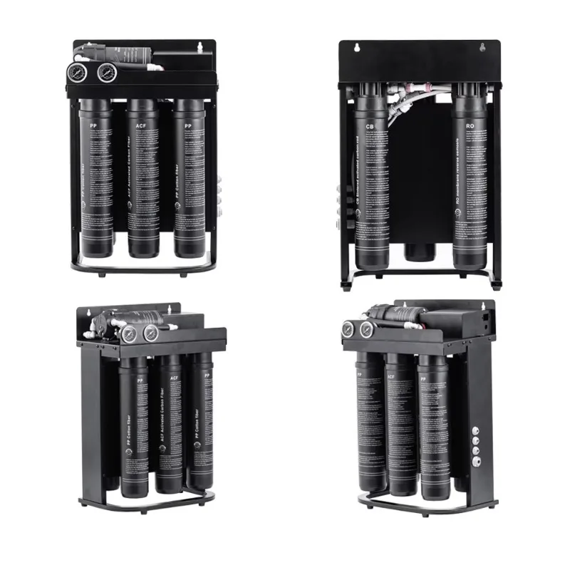 800GPD Compact RO System -Fit Reverse Osmosis Water Filter Alkaline Mineral KDF Purifier Electric for Home Use Sink - view 4