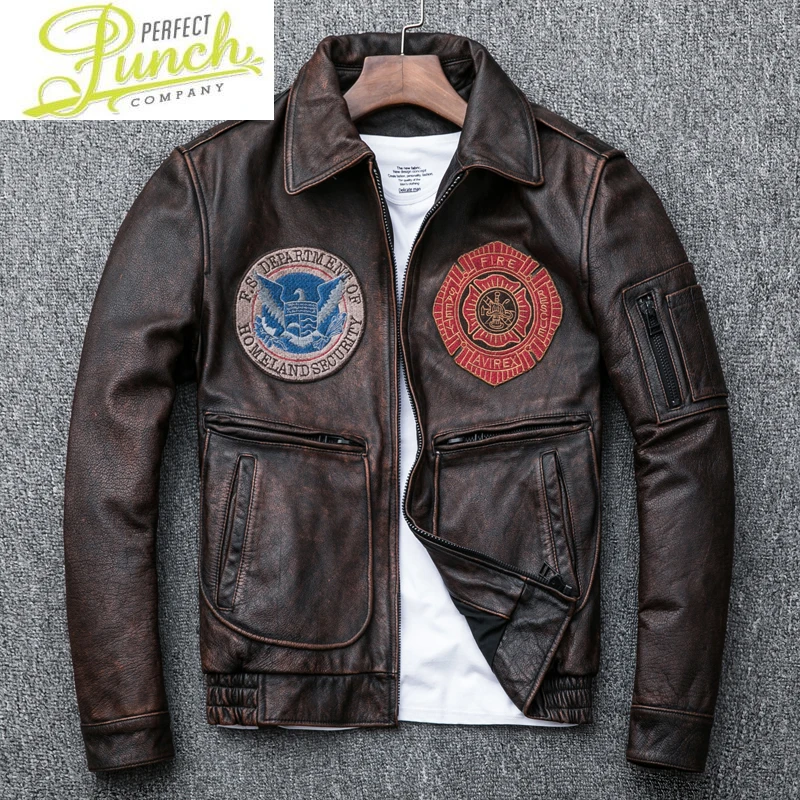 

Autumn Genuine Leather Jacket Spring Men Clothes Cowhide Short Men's Coat Male Motorcycle Leather Jacket 5XL Chaquetas Hombre Lq