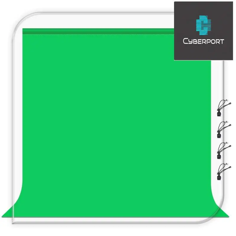 

24-Hour Delivery Photography Background Backdrop Smooth Muslin Green Screen Chromakey Background Cloth For Photo Studio Video