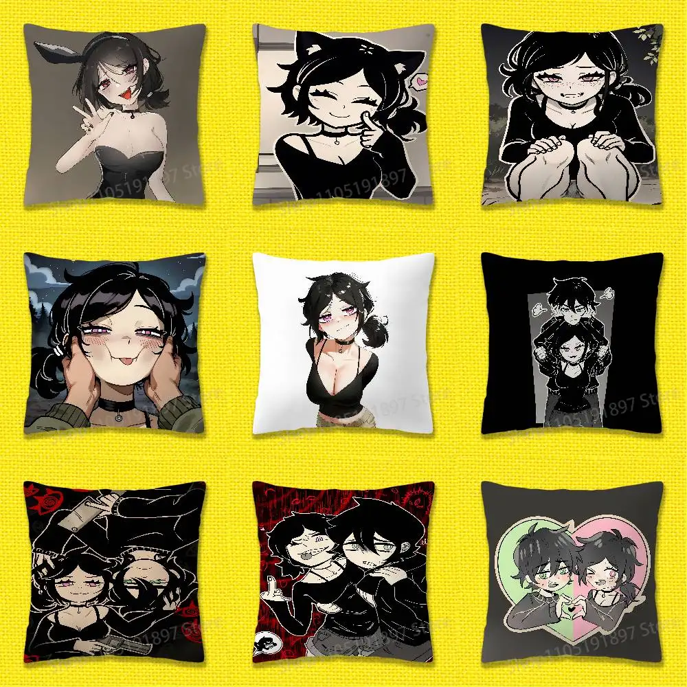 

The Coffin of Andy and Leyley Throw Pillow Case For 50x50cm 40x40cm 55x55cm 45x45cm 30x30cm Square Bedroom Pillowcase Cover