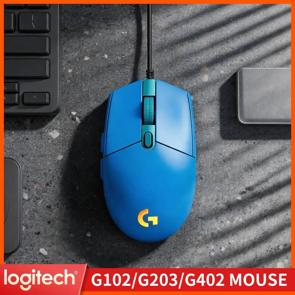 Logitech G102 Prodigy Gaming Mouse,Flexible Sensitivity Settings,Synchronized RGB For Amateur PC Gaming Participants