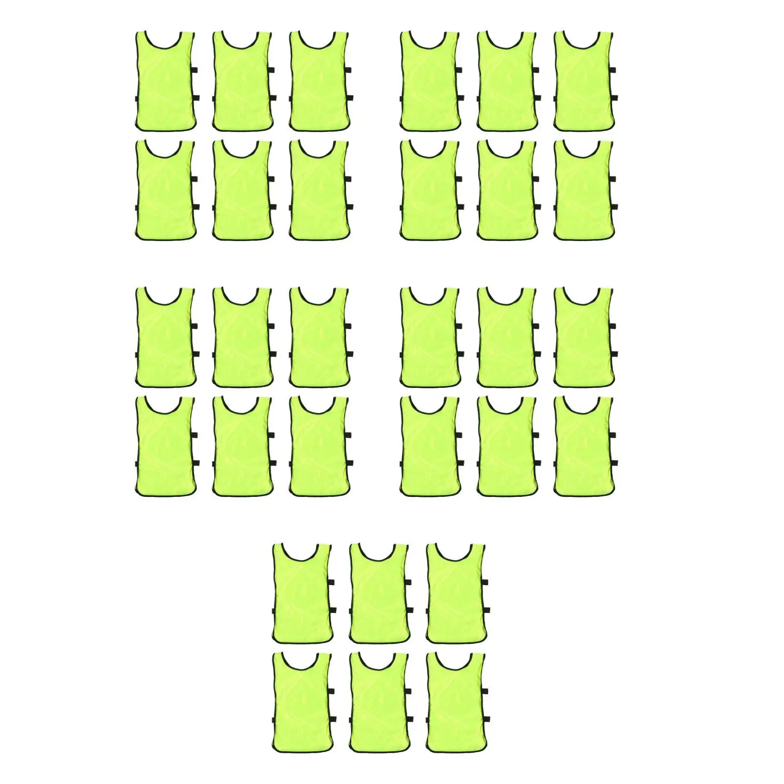 

5pcs 5 PCS Pinnies Practice Soccer Players for Team Sports Vest Training Football