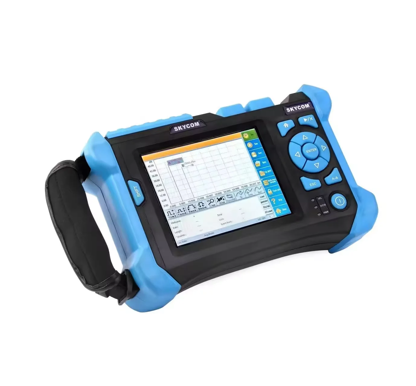 

Handheld Fiber Testing OTDRReliable Quality Optical Time Domain Reflectometer 850/1300/1310/1490/1550/1625nm