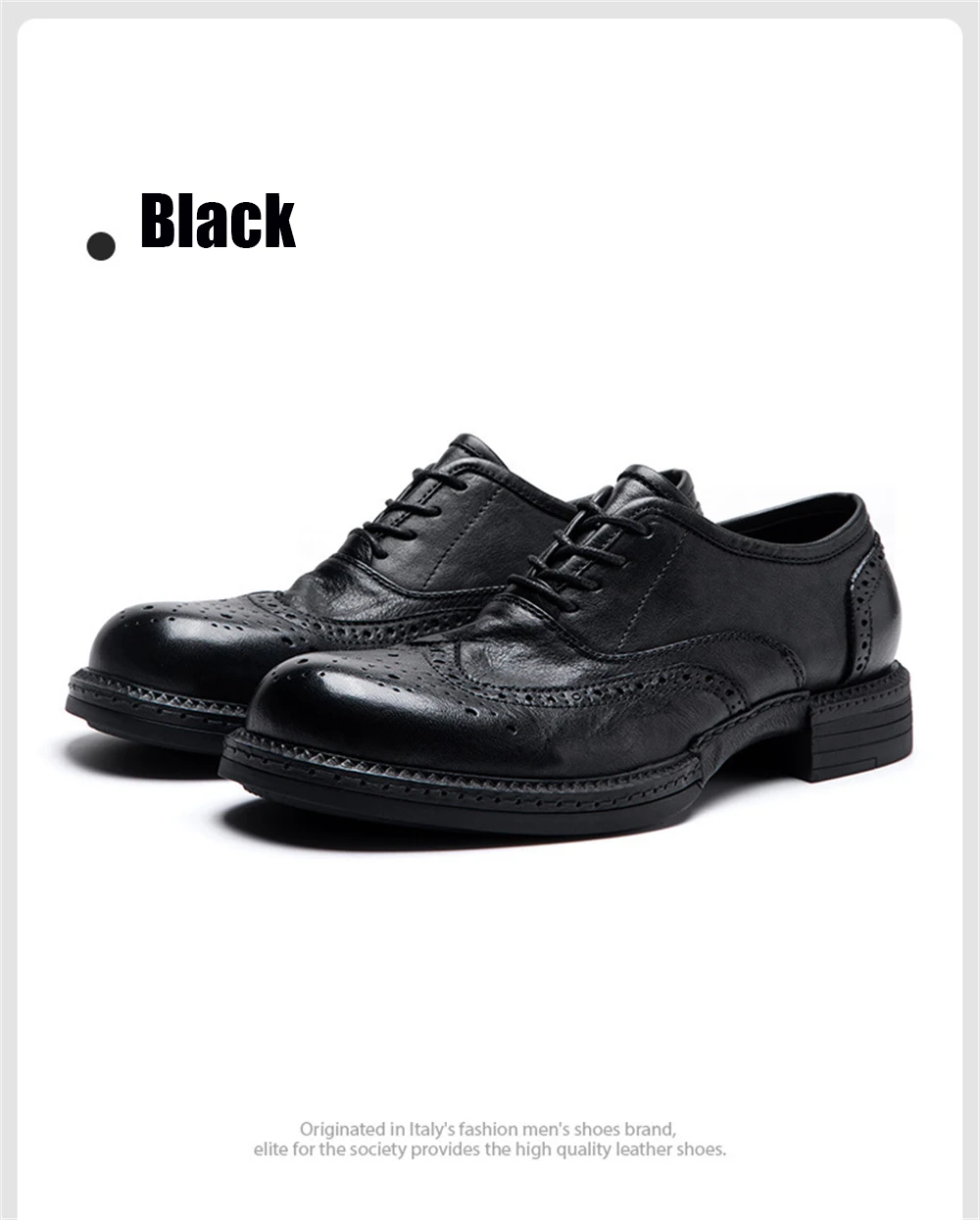 Zapatos Vintage de cuero genuino para hombre, zapatos de alta calidad, vestido Formal clásico de lujo para hombre, zapato clásico elegante italiano de Cuero de vaca negro