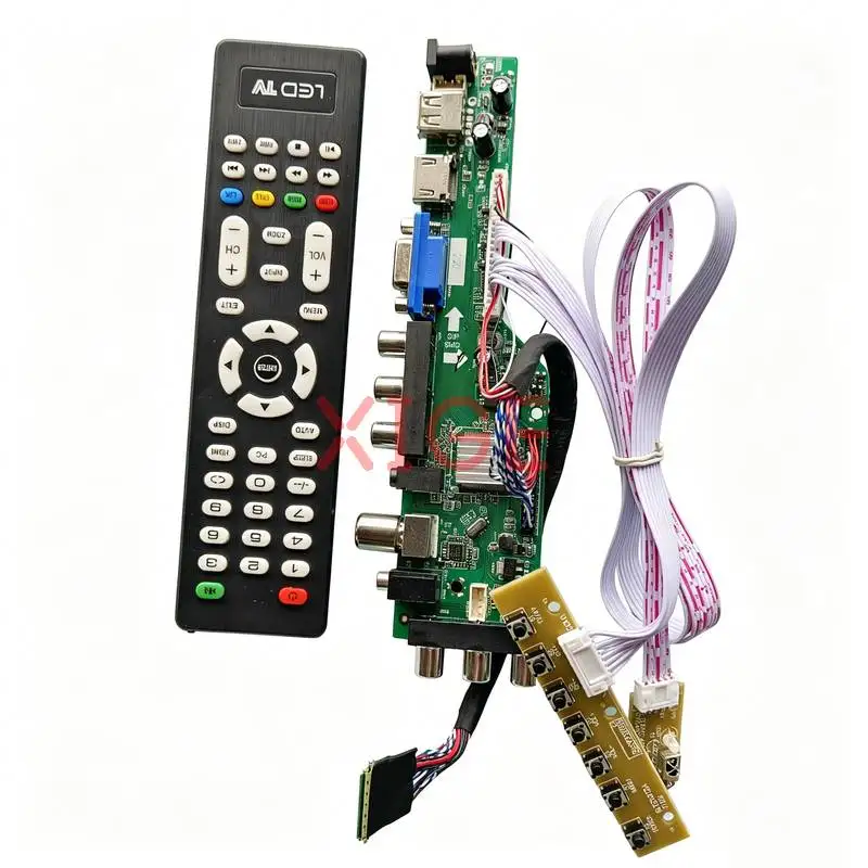 

Drive Controller Board Fit M116NWR1 NT116WHM N116BGE N116B6 Laptop Screen 1366x768 1366*768 HDMI/VGA/AV/USB/DVB 40-Pin LVDS Kit