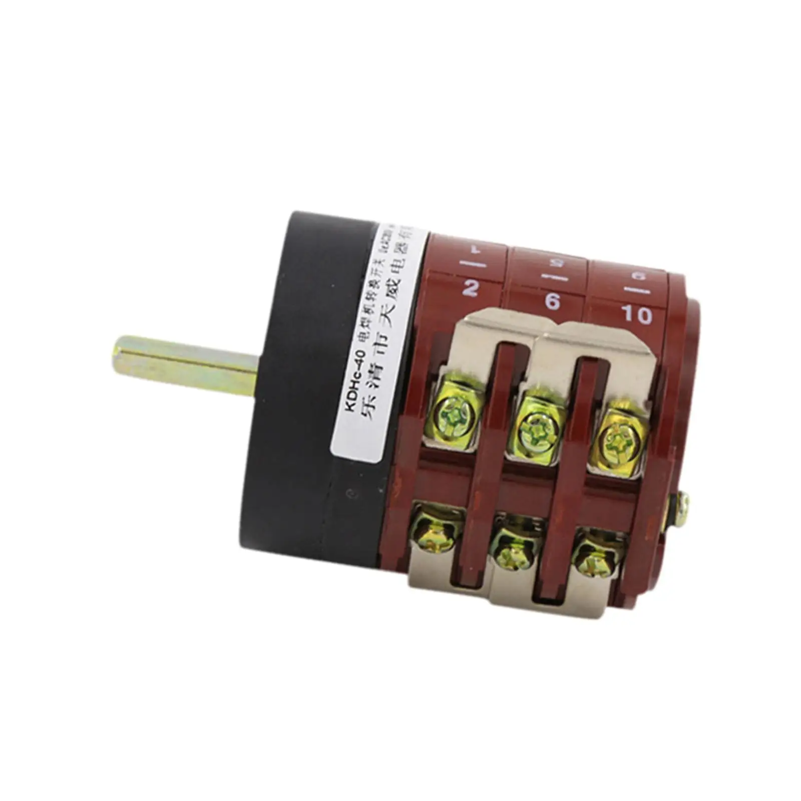 

Universal Welding Machine Changeover Switch Easy Installation Rotary Cam Switch for Motor Power Management