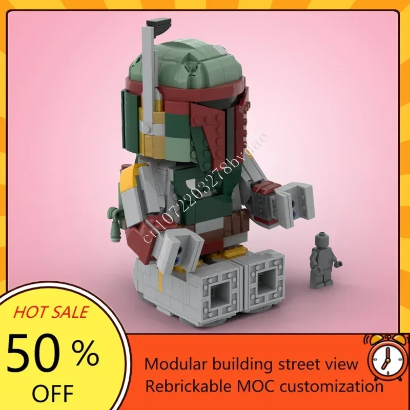 917 قطعة الخالد باونتي هنتر MOC شخصيات كرتونية كلاسيكية لتقوم بها بنفسك نموذج لغز مخصص العمارة التعليمية التجمع هدية #3