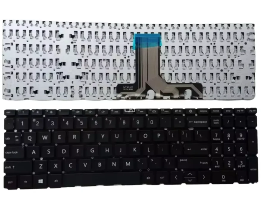 US Black keyboard for HP Pavilion 15-FD 15-FC 15-EG 15-EH 15S-ER 15-ER 17-CN 17-CP 17S-CU TPN-Q245 TPN-Q246 without backlit