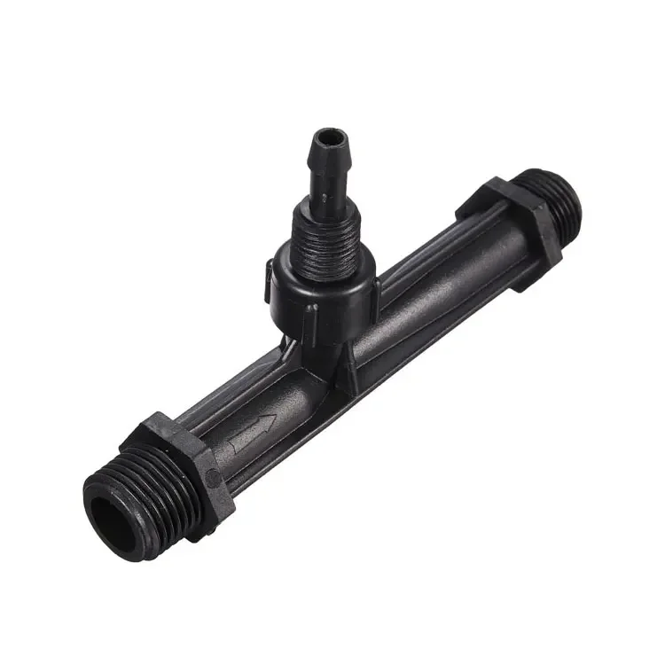 

2026 1.5 Inch PVDF Material Venturi Tube China Manufacturer Ozone Venturi Injector Liquid Venturi Fertilizer Injector