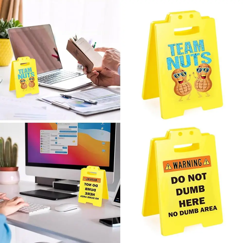 Durable Multifunctional Office Signage Acrylic Yellow Office Sign Office Decorations for Home Decor
