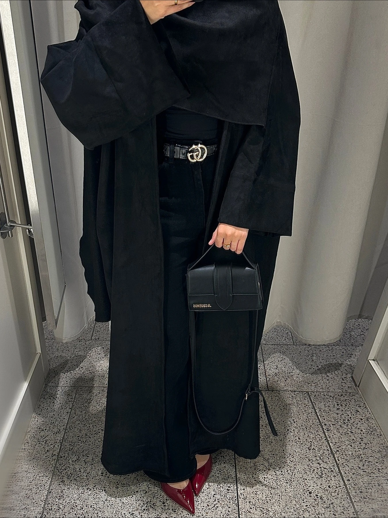 عباية نسائية دبي مع كيب سادة لعيد رمضان سترة إسلامية عبايات فيستدوس لارغوس إسلامية ملابس خارجية متواضعة رداء عربي طويل